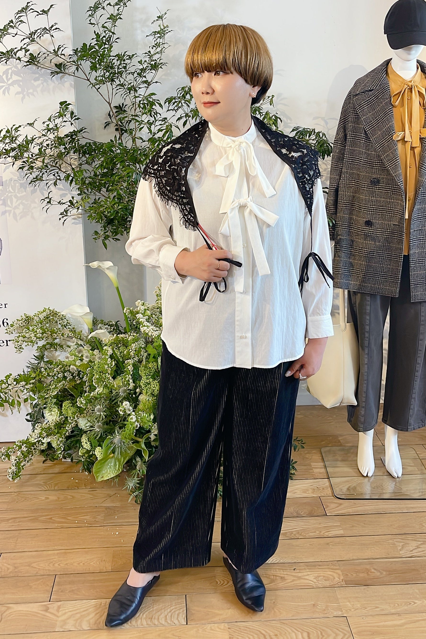 【Dignite Collier】コーデュロイワイドパンツ/80269133
