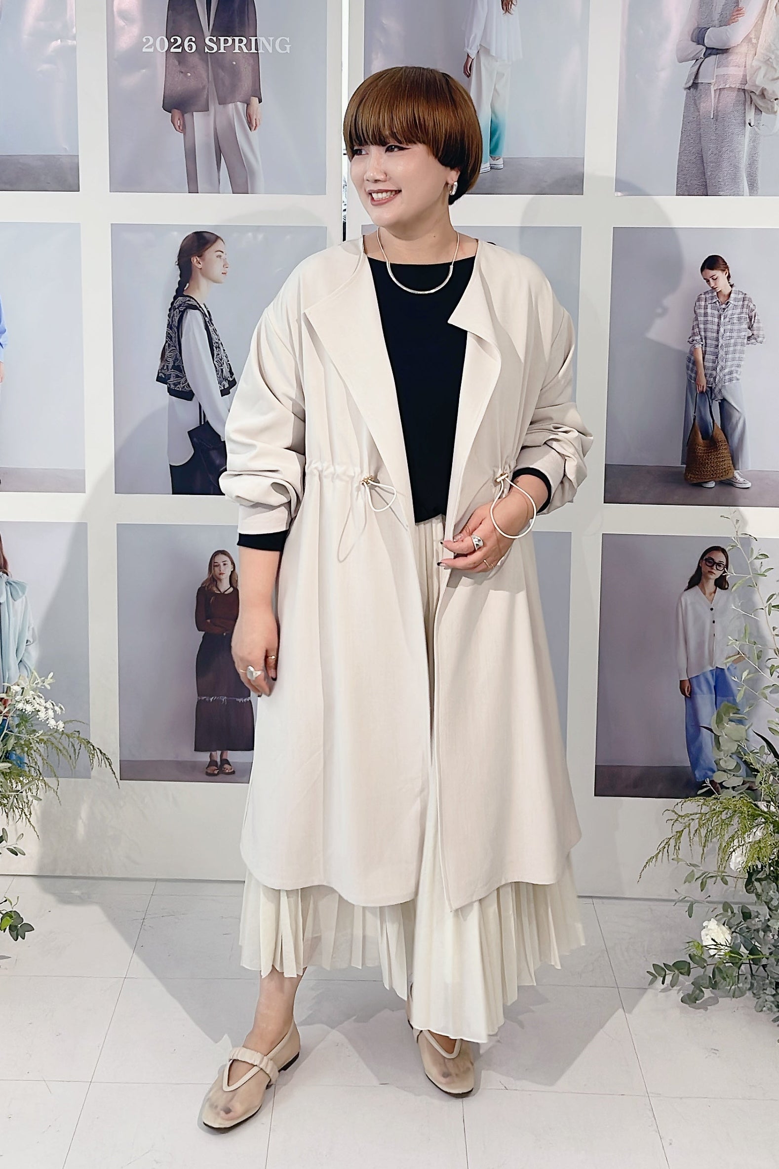 Dignite Collier】ミドル丈コート/80267004