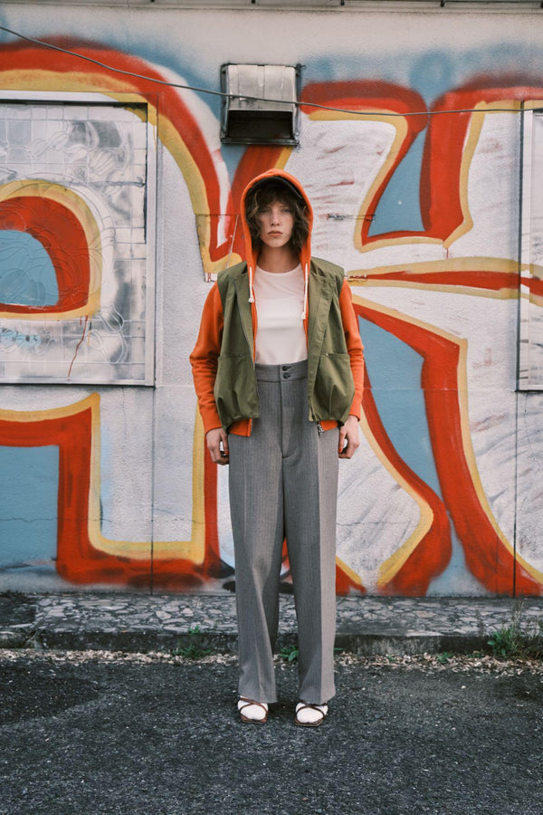 【LE MÉLANGE】センタープレスパンツ/8643504