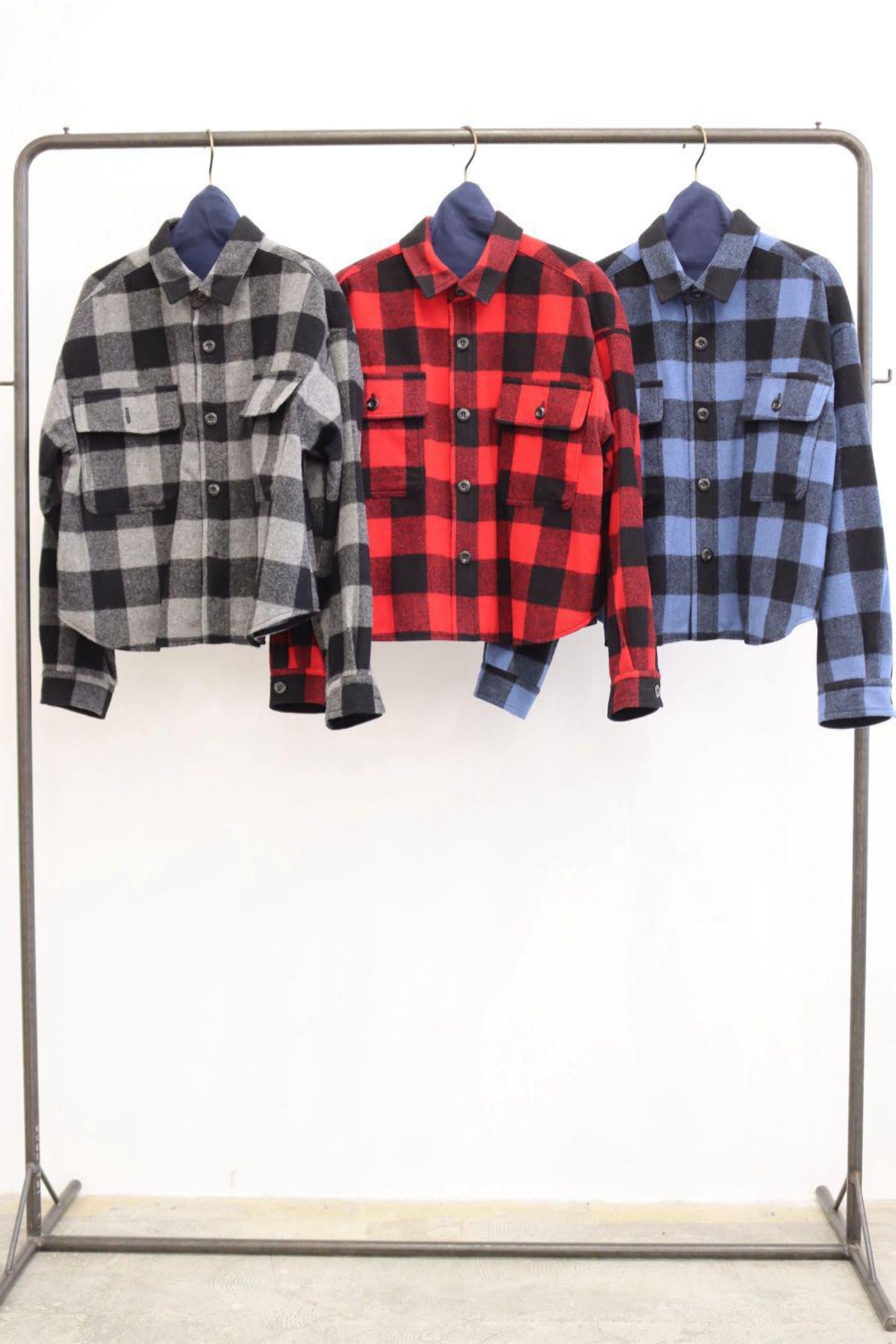 【LE MÉLANGE】バッファローチェックシャツ/8653205