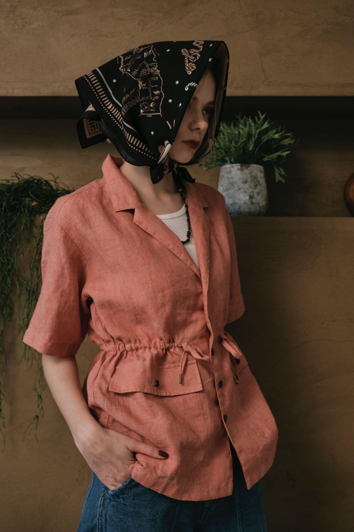 【LE MÉLANGE】ハイゲージサッカーTシャツ/8621015