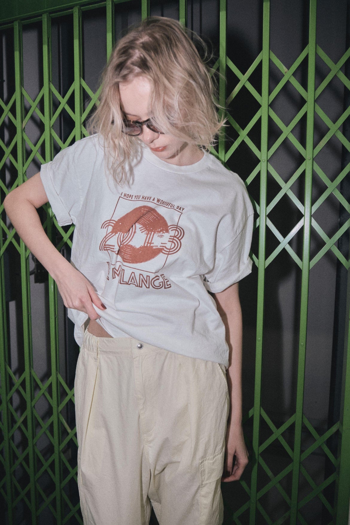 【LE MÉLANGE】カラーカーゴパンツ/8623504