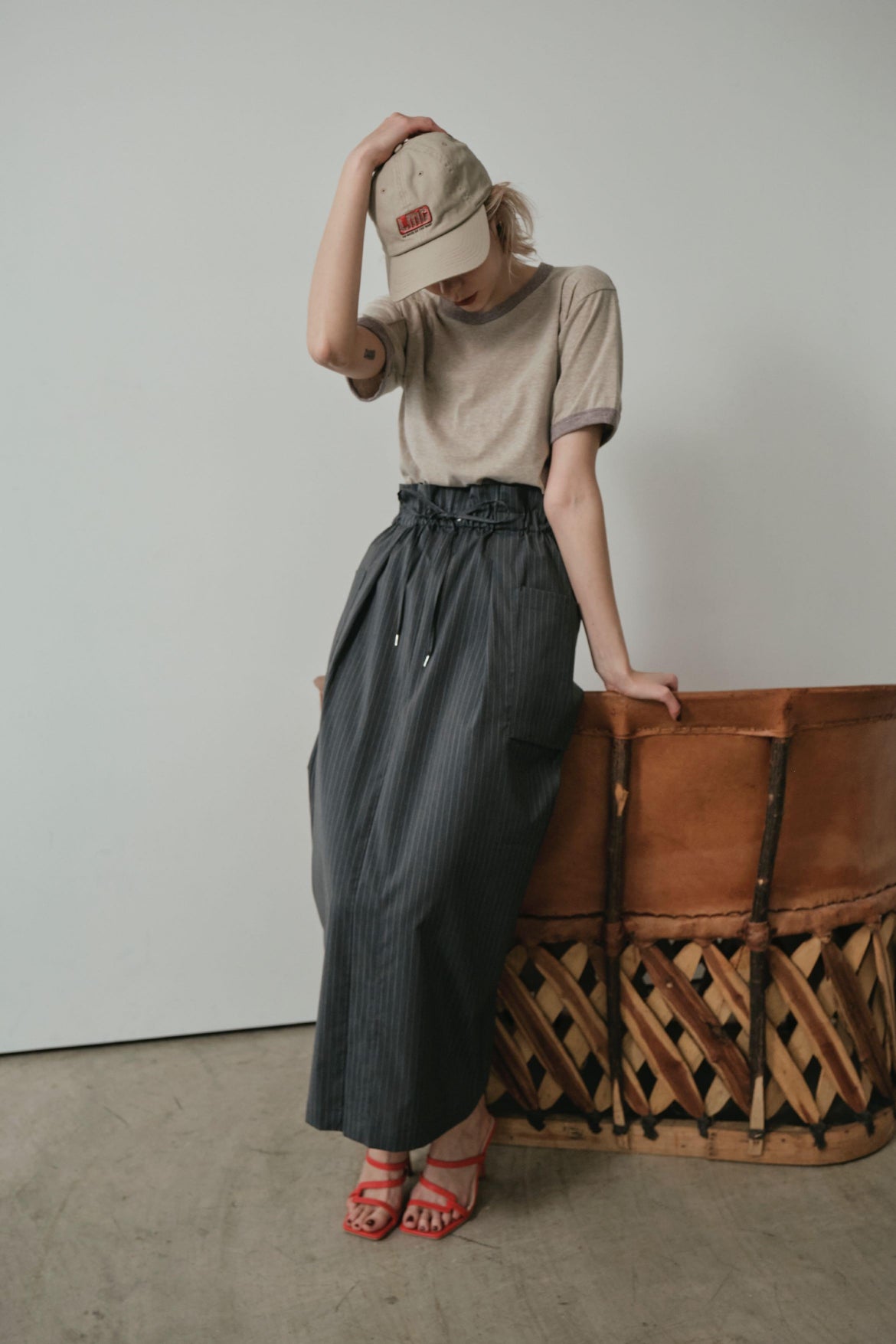 【LE MÉLANGE】コットンキャップ/8628002