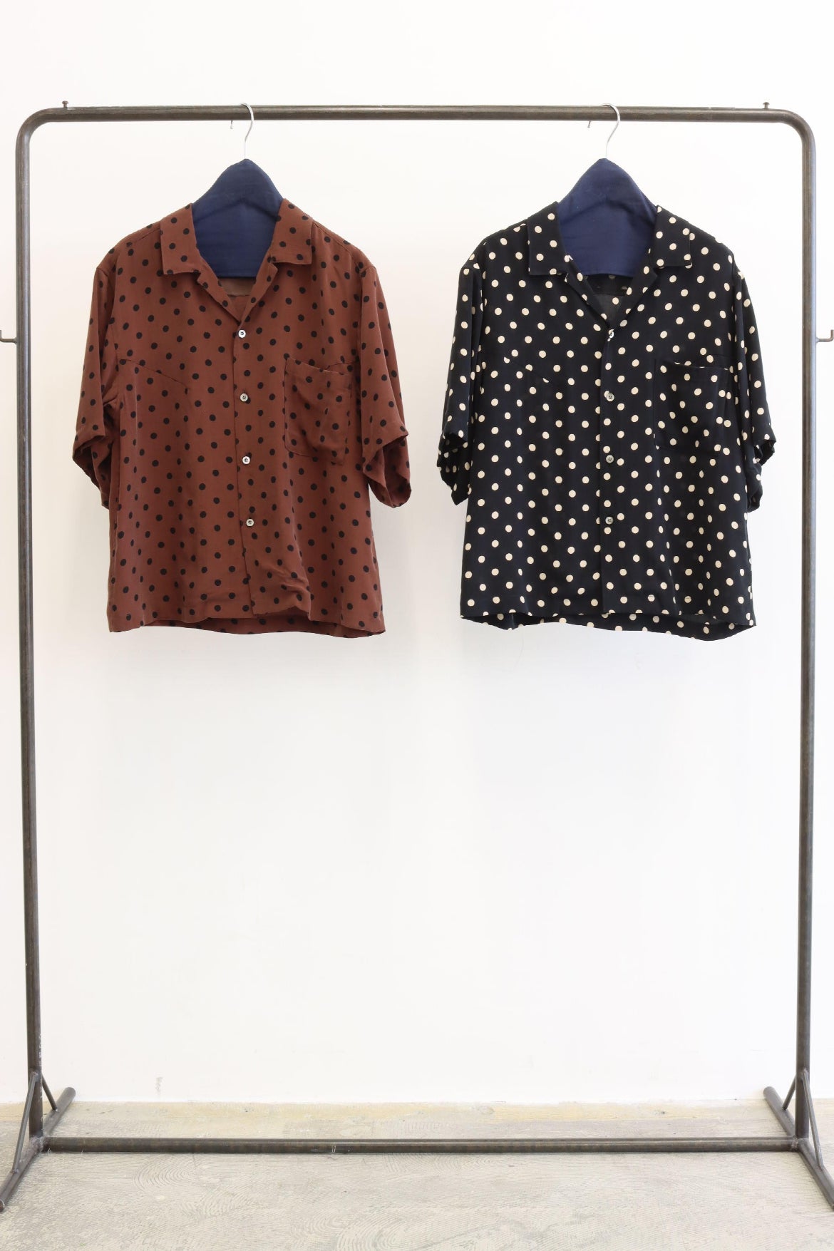 【LE MÉLANGE】ドットアロハシャツ/8623201