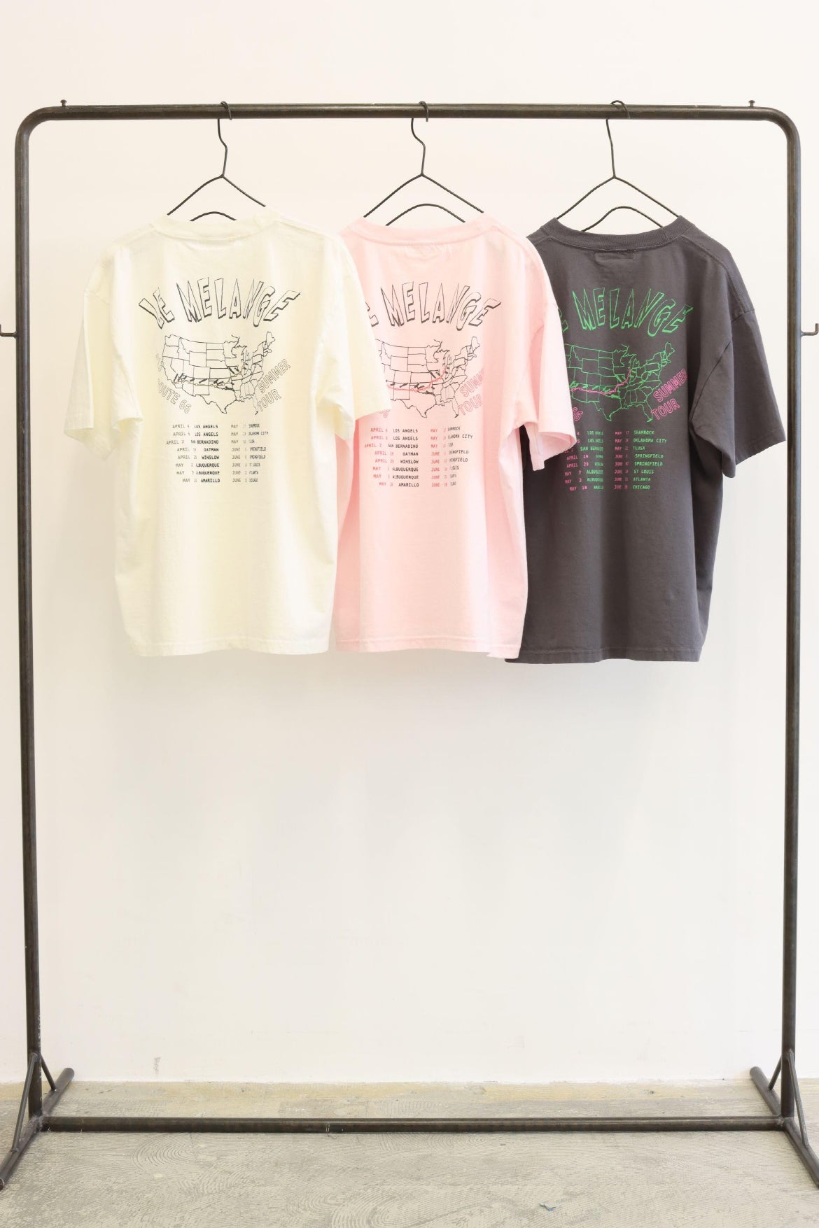 【LE MÉLANGE】バックプリントTシャツ/8621006