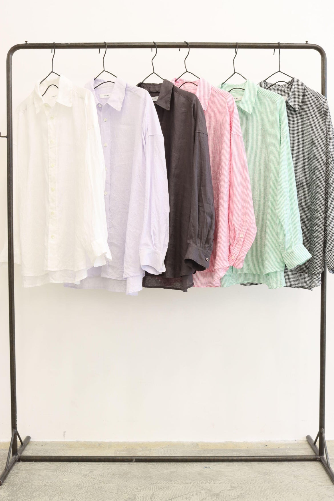 【LE MÉLANGE】フレンチリネン2WAYシャツ/8623205