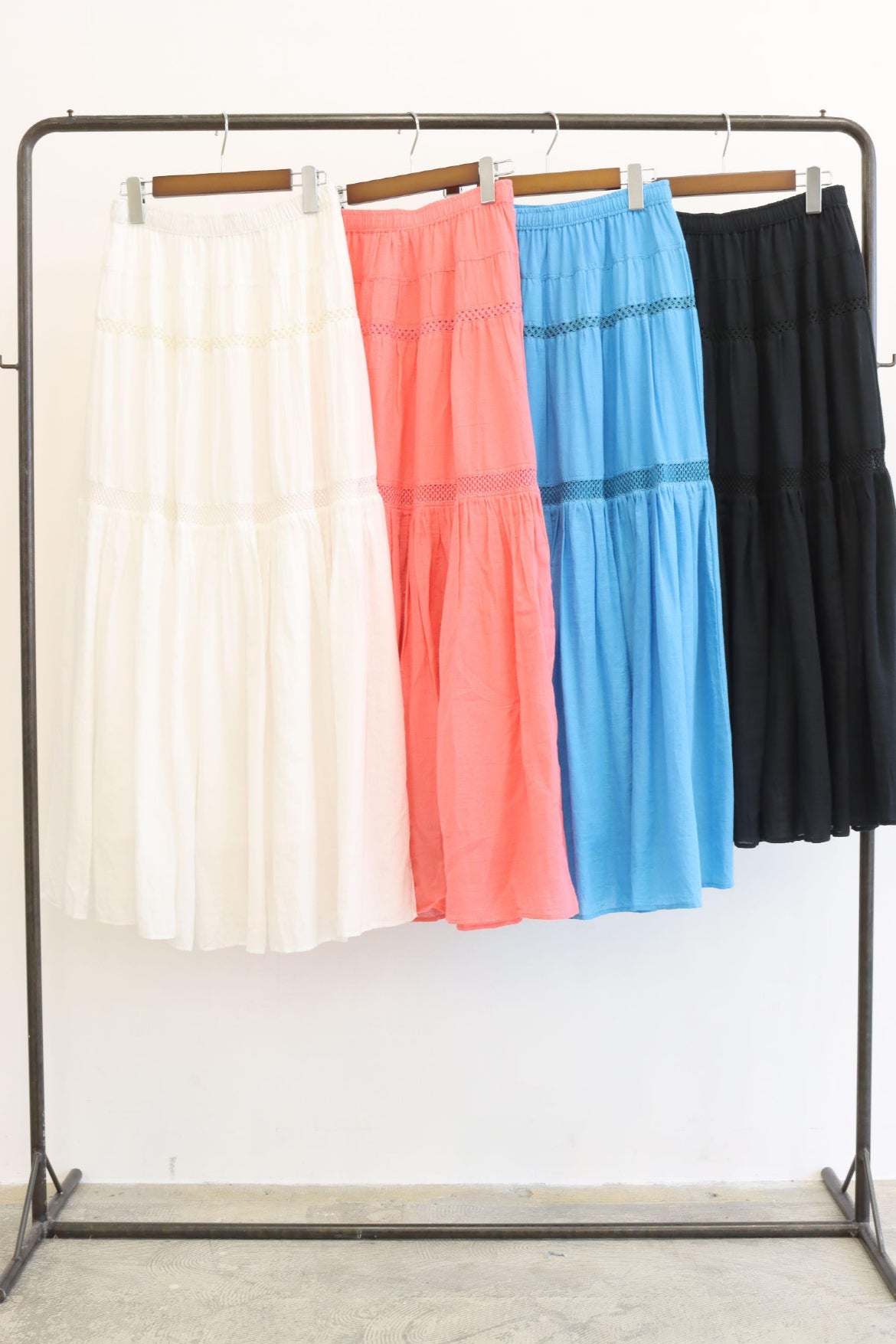 【LE MÉLANGE】ティアードスカート/8623303