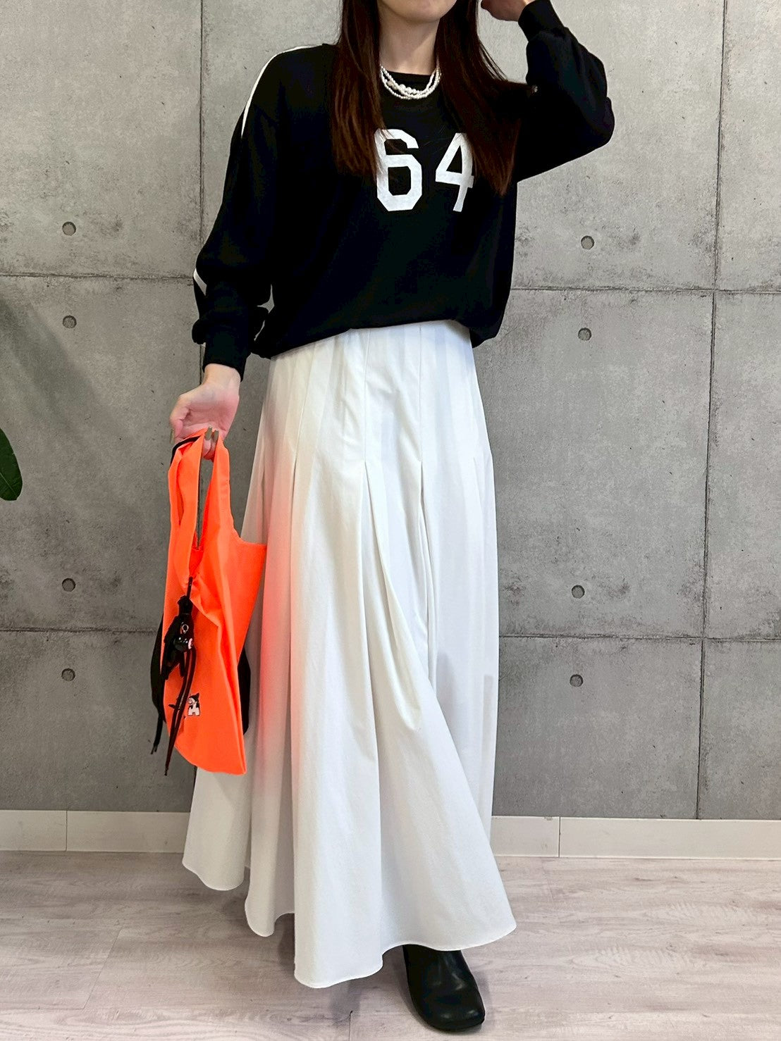 【ROSIEE】チャーム付女の子柄プリントマルシェバッグ/R781031