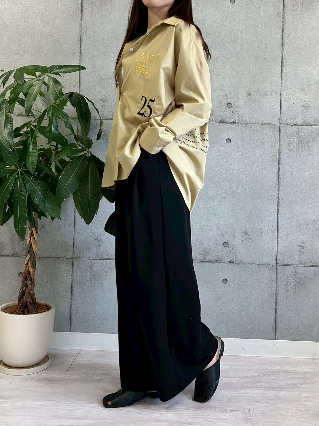 【ROSIEE】ウエストデザインタックスウェットパンツ/R780340