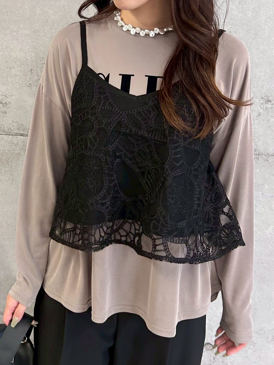 【ROSIEE】刺繡レースビスチェ/R781250