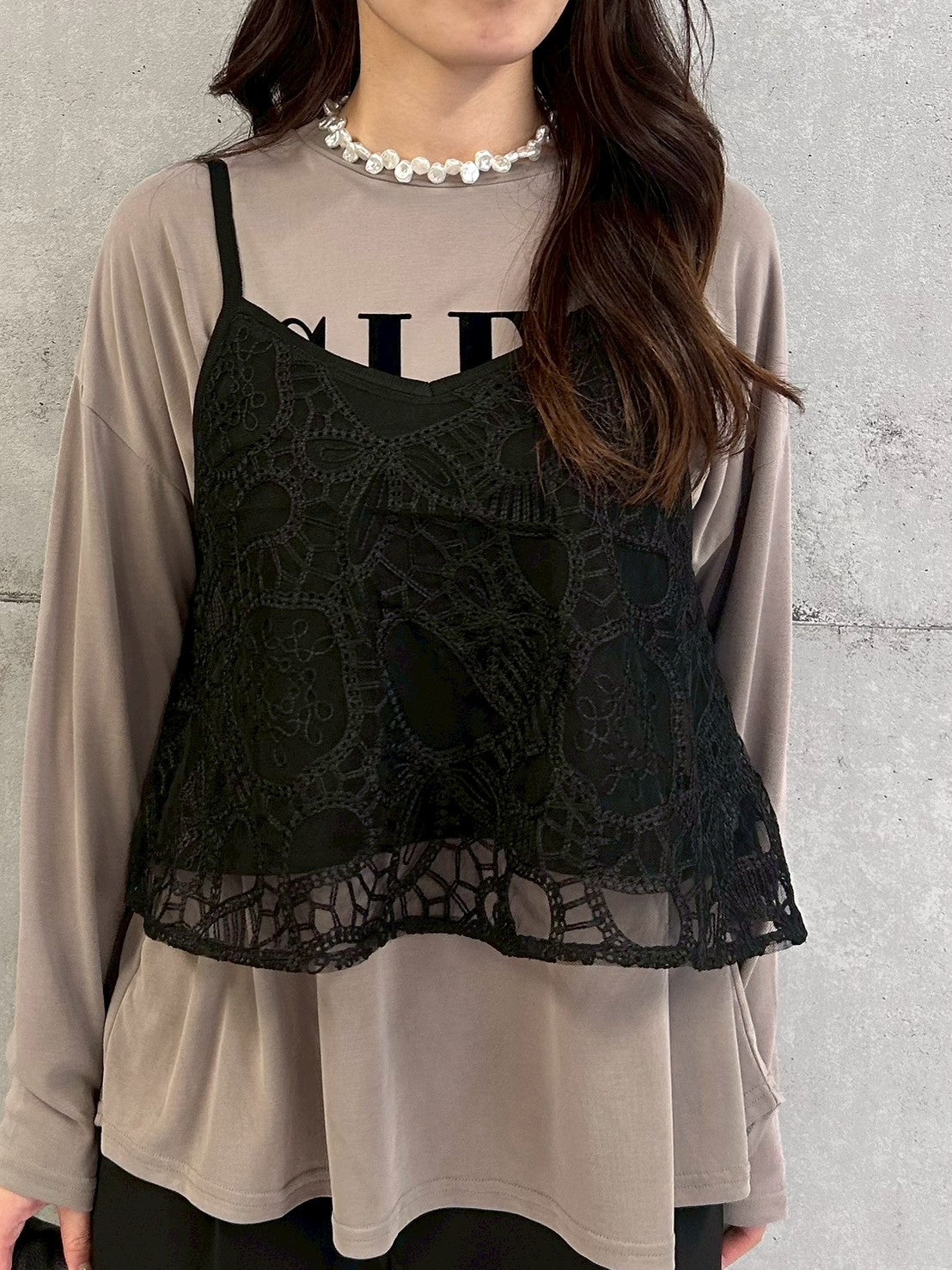 【ROSIEE】刺繡レースビスチェ/R781250