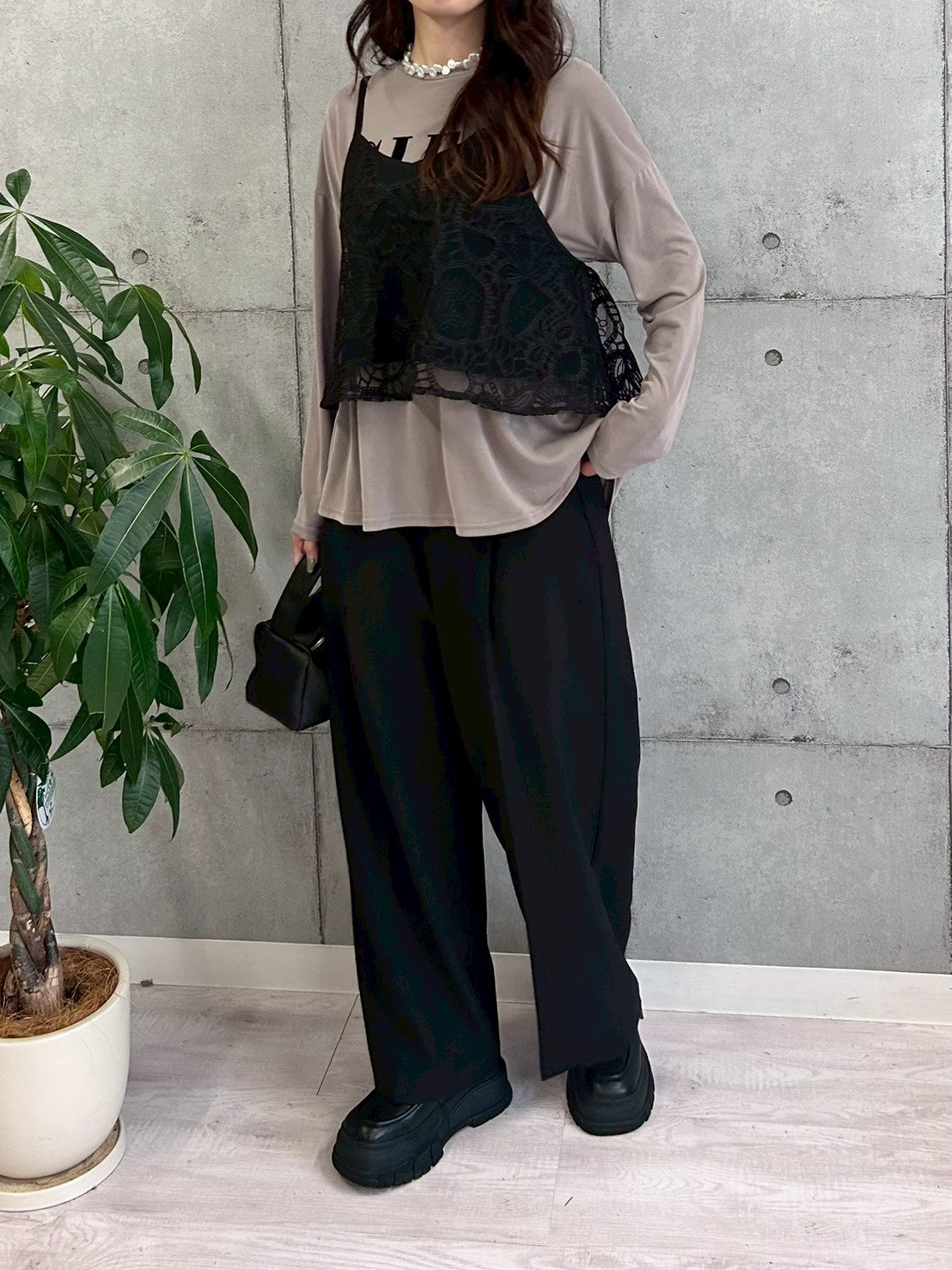 【ROSIEE】刺繡レースビスチェ/R781250