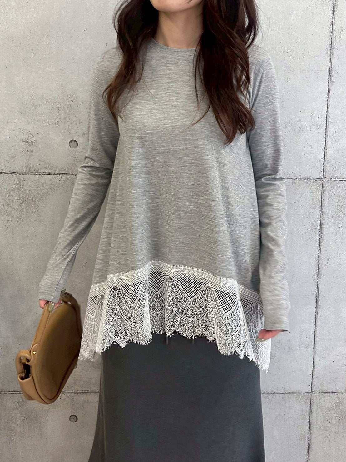 【ROSIEE】大人可愛い裾レーストップス/R780333