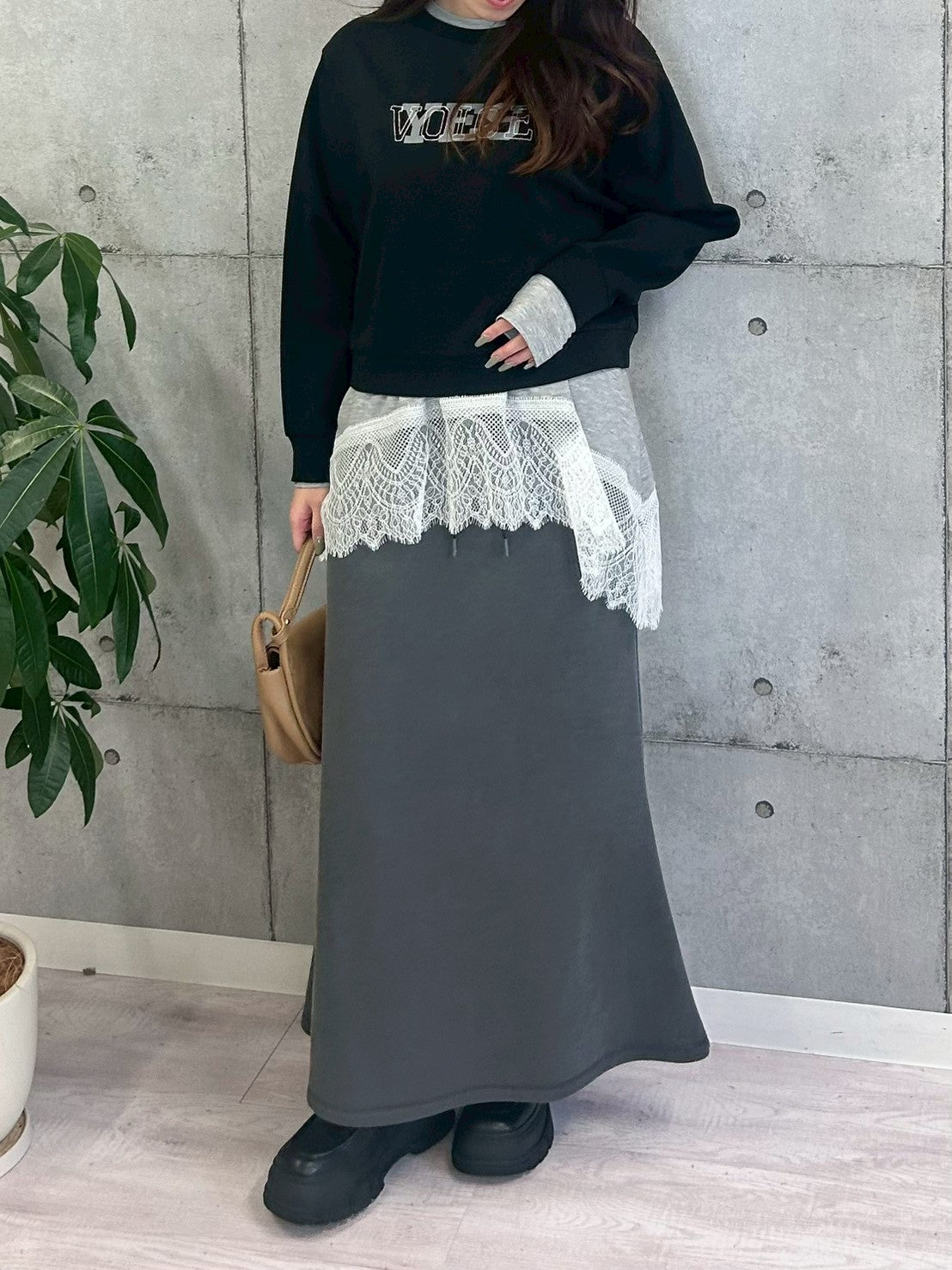 【ROSIEE】ビンテージ風スカート/R780338