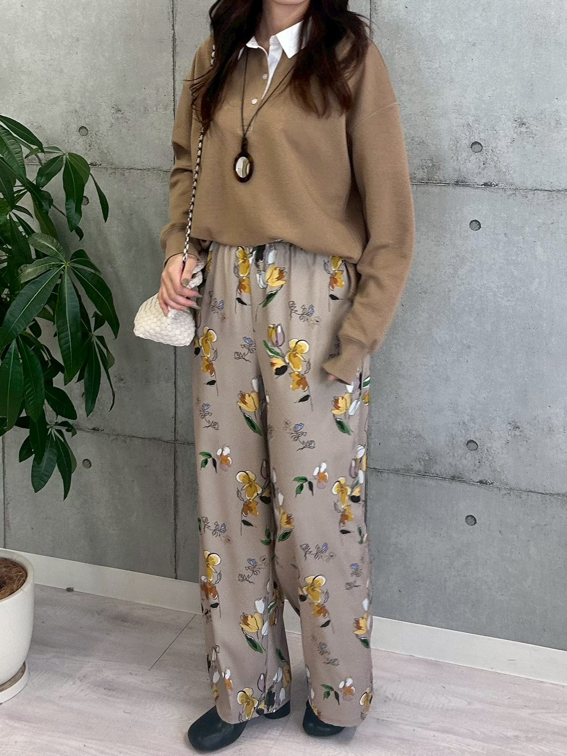 【ROSIEE】シャツレイヤード風スウェット/R780342