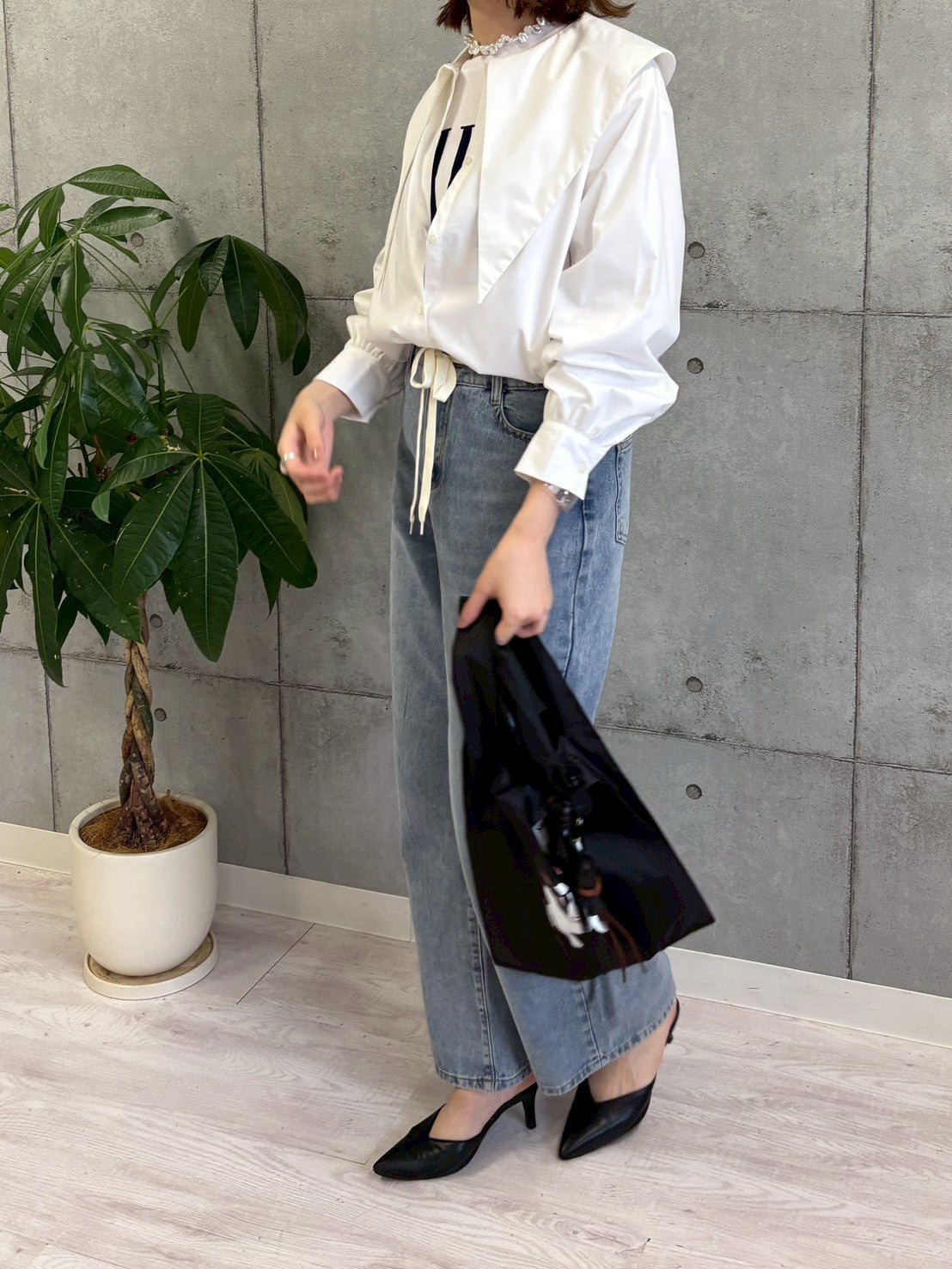 【ROSIEE】チャーム付フレンチブルドッグプリントマルシェバッグ/R781032