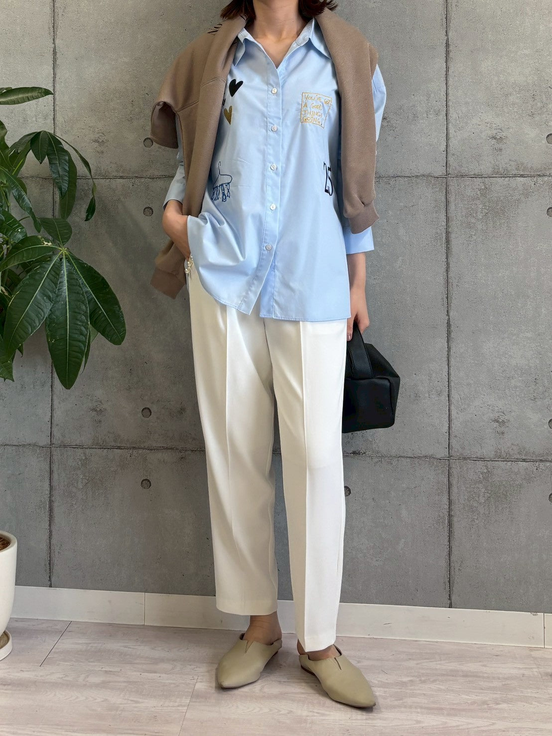 【ROSIEE】ビンテージ風ロゴトップス/R780337