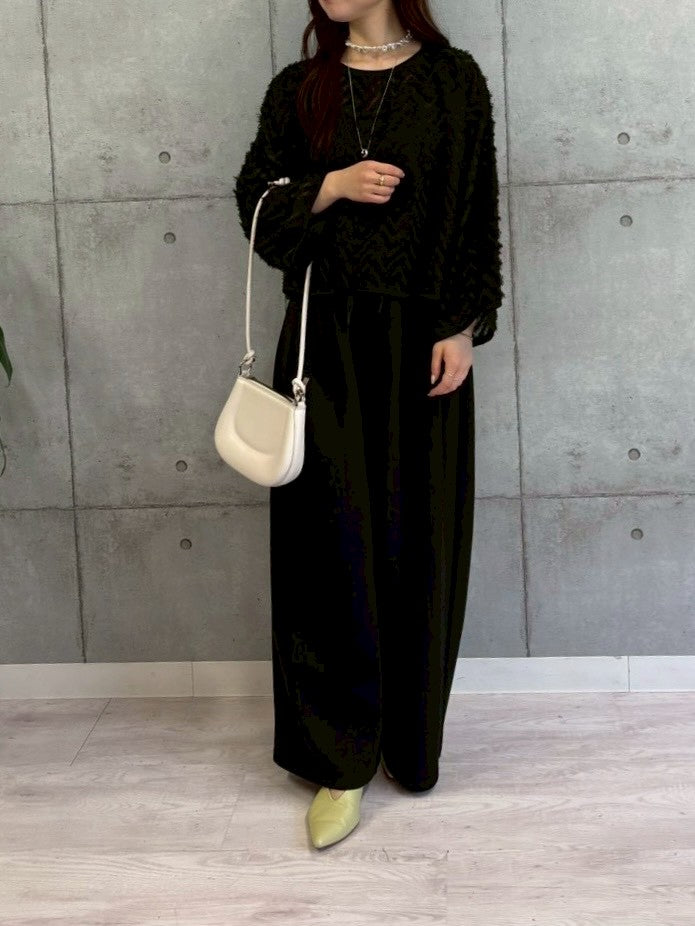 【ROSIEE】ウエストデザインタックスウェットパンツ/R780340