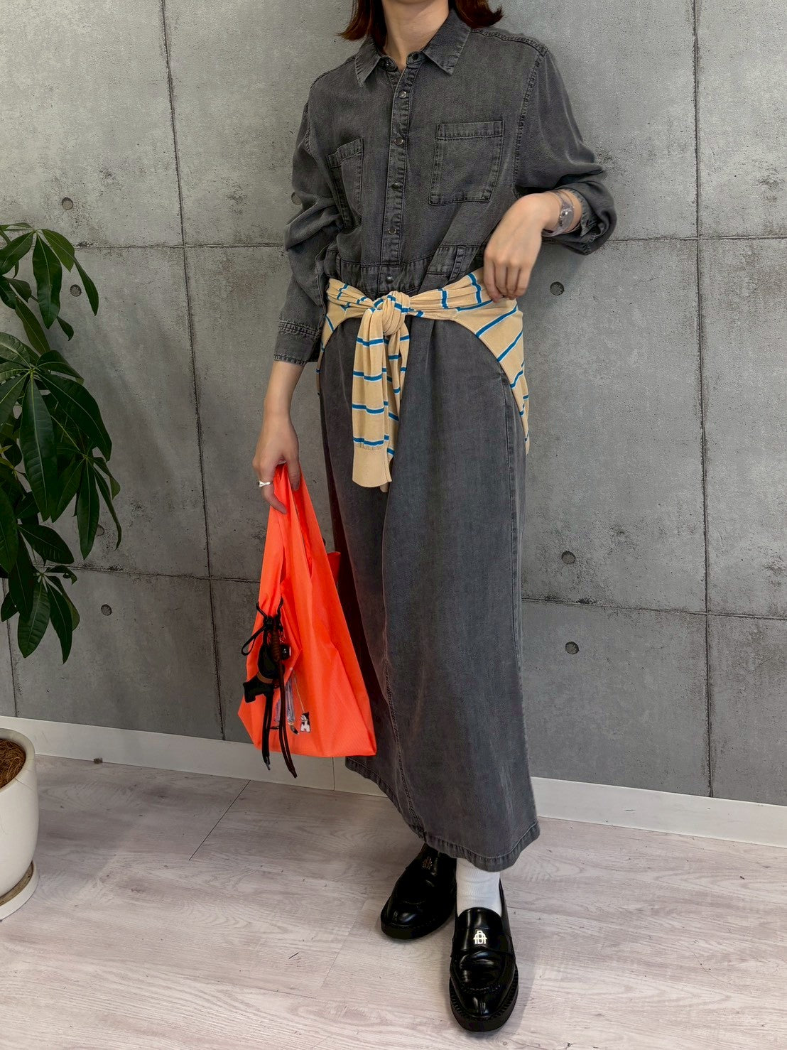 【ROSIEE】テンセルデニムワンピース/R783246