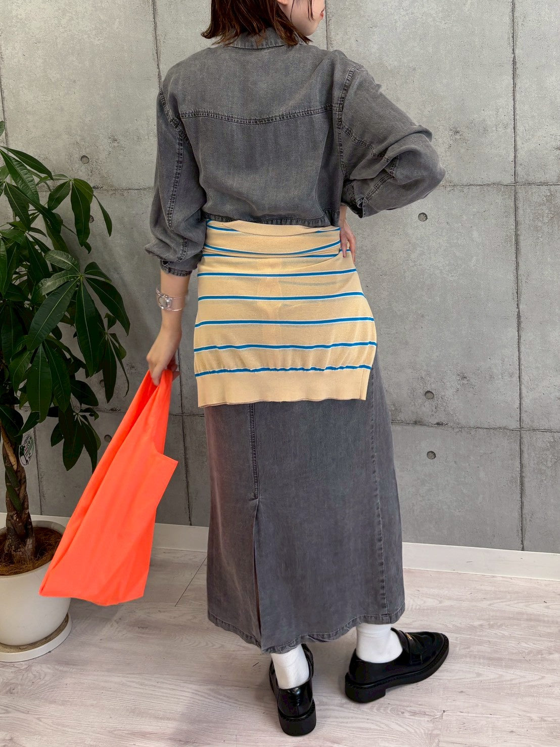 【ROSIEE】テンセルデニムワンピース/R783246