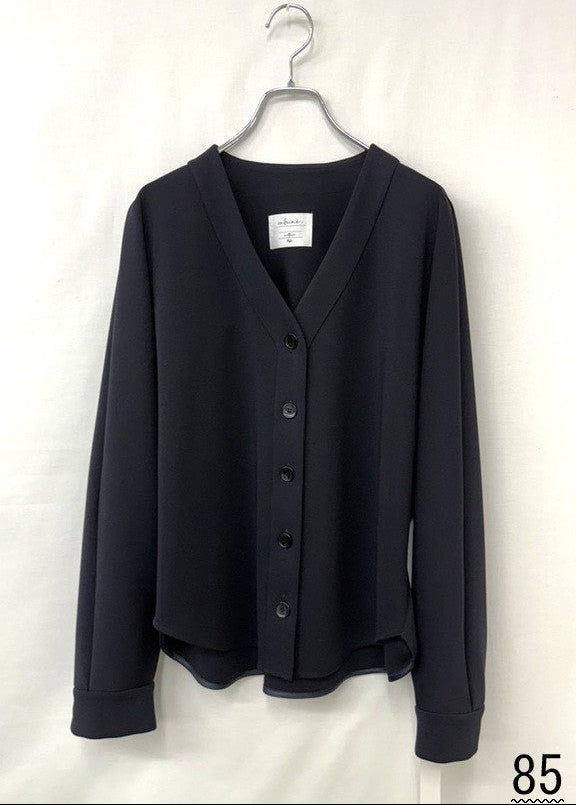 【cafune】ダブルニットカーディガンブラウス/15918