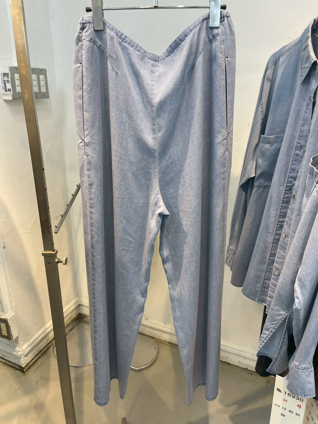 【PASSIONE】テンセルデニムワイドパンツ/16615