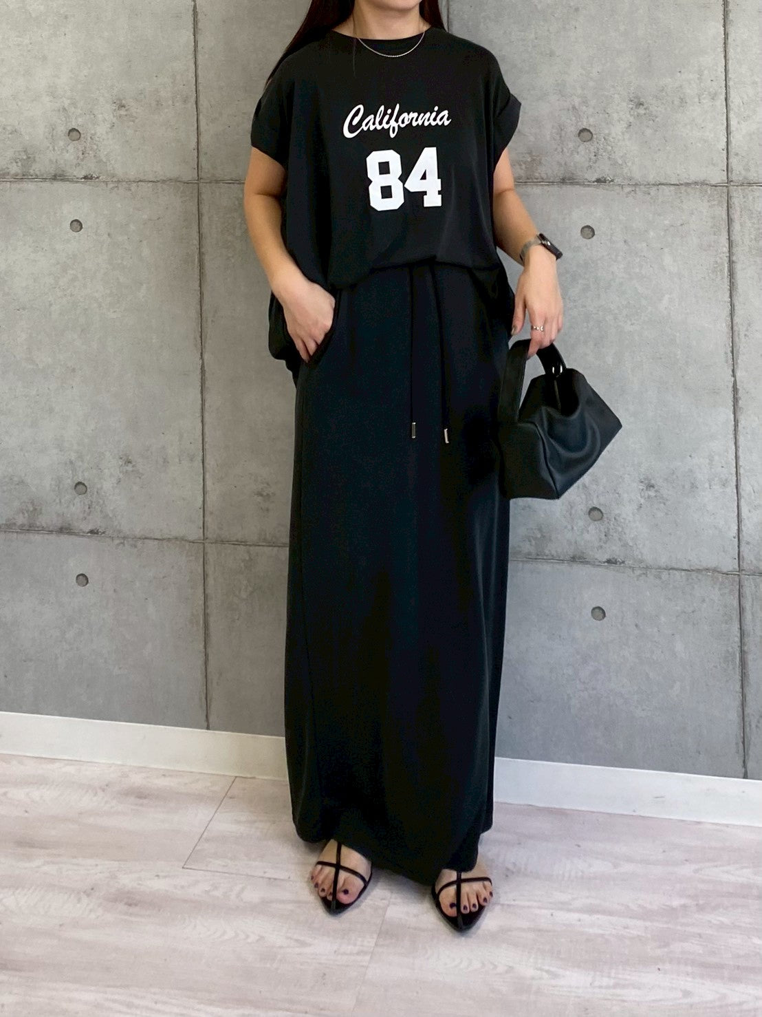 【ROSIEE】ソフトな風合いIラインスカート/R810305