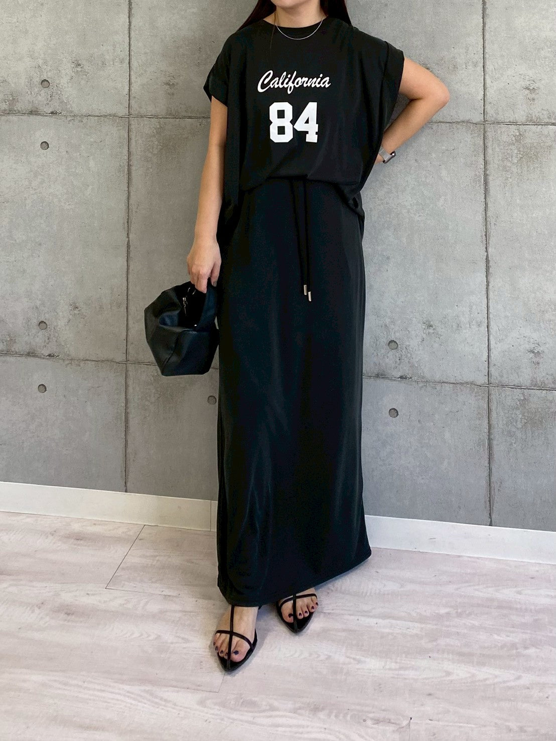 【ROSIEE】ソフトな風合いIラインスカート/R810305