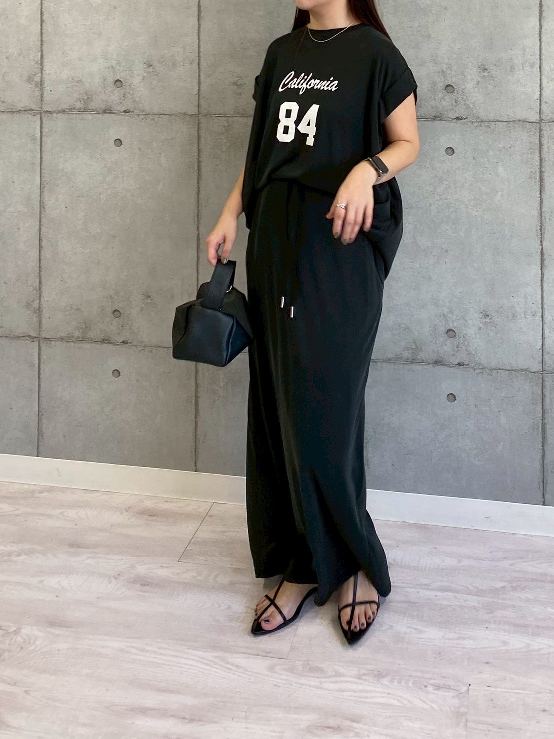 【ROSIEE】ソフトな風合いIラインスカート/R810305