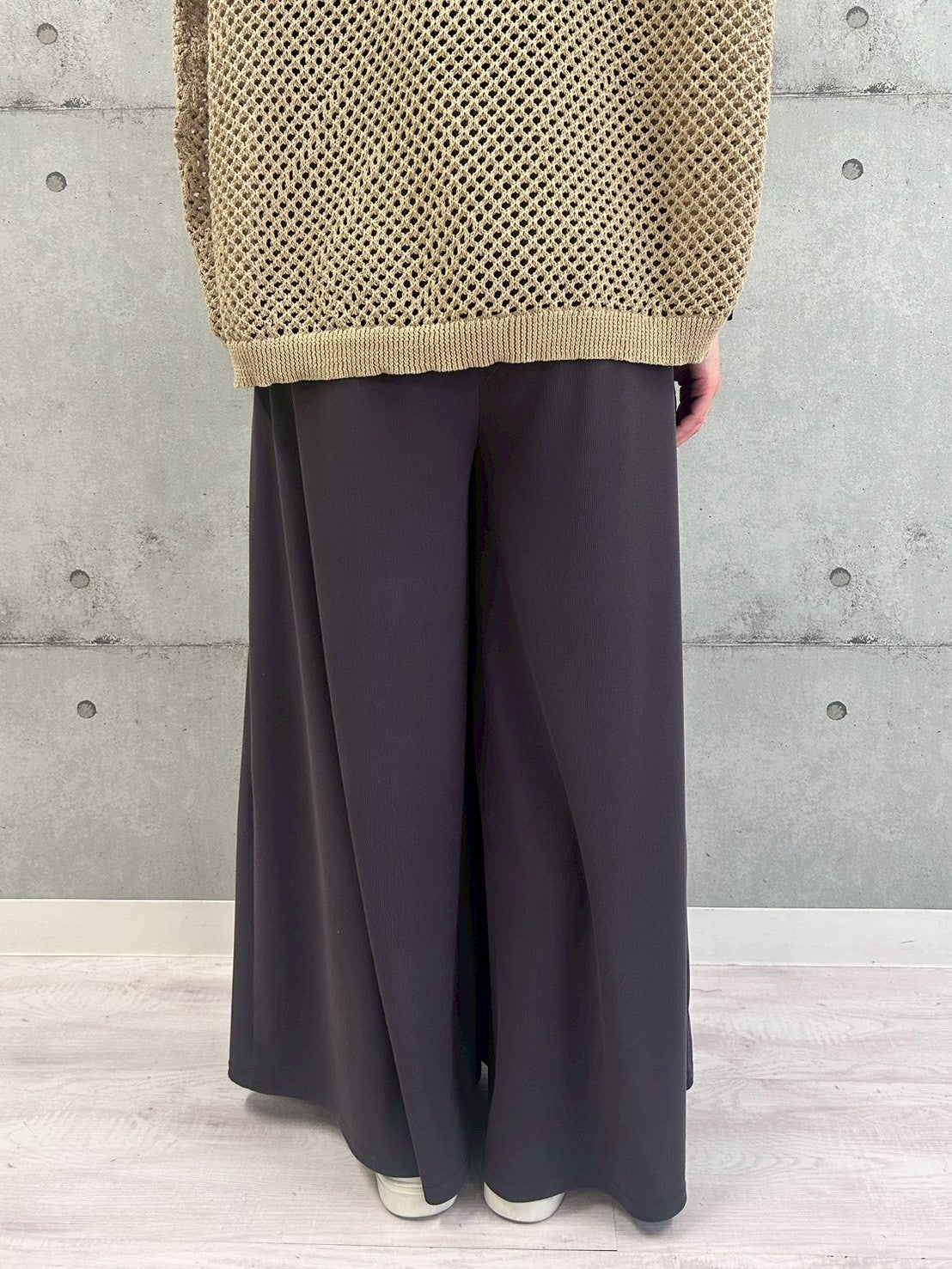 【ROSIEE】タック入りワイドイージーパンツ/R810315