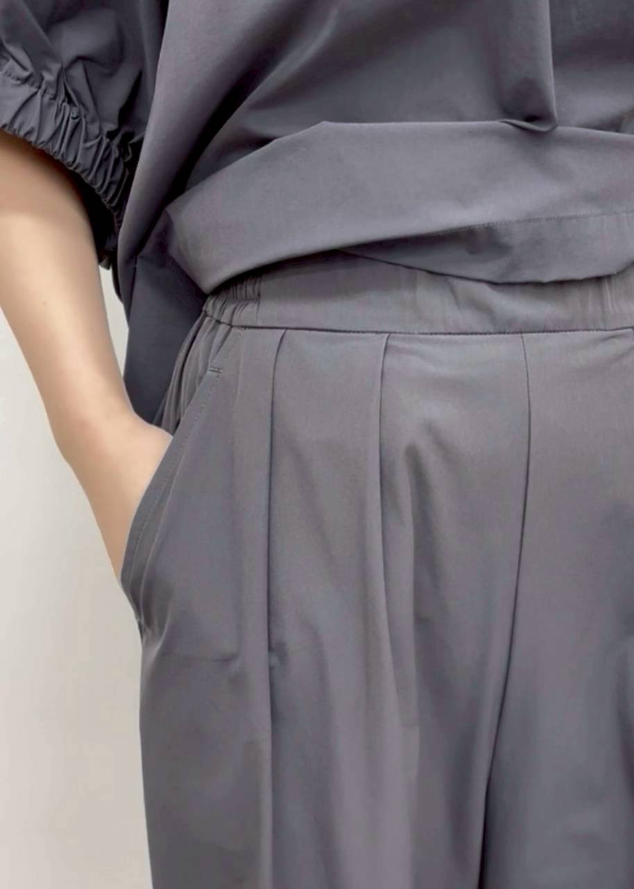 【CLOCHE】タックワイドイージーパンツ/652-86524