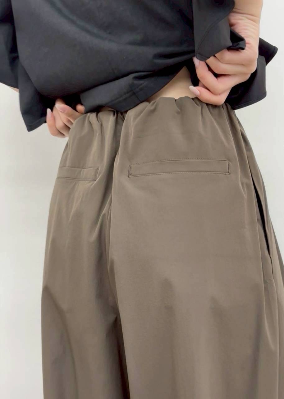 【CLOCHE】タックイージーパンツ/652-86523