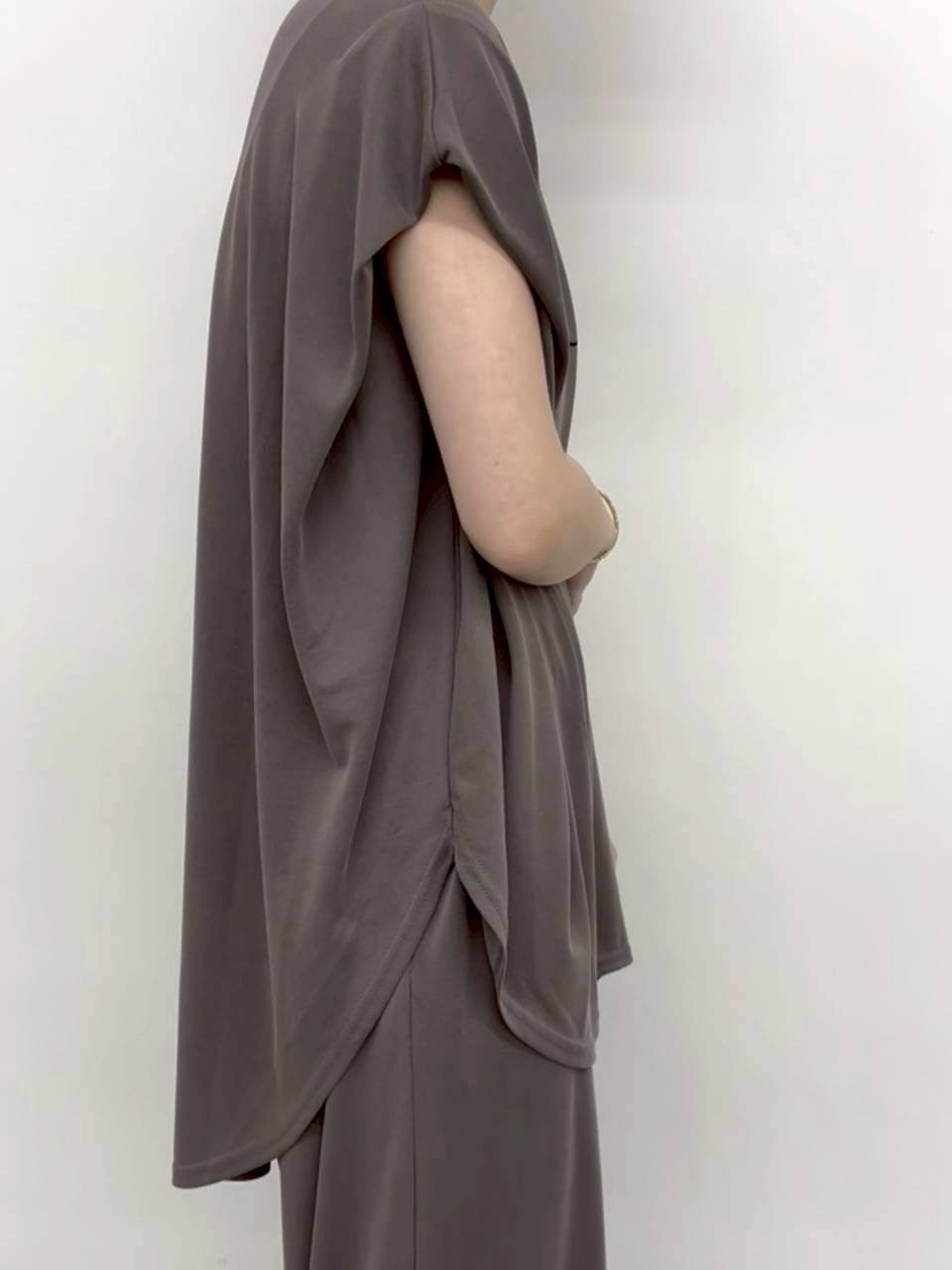 【CLOCHE】モダールジャージフロッキープリントT /652-85579