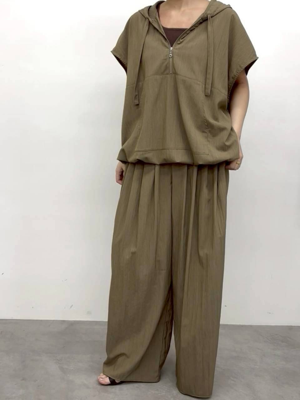 【CLOCHE】COOL TOUCHアノラックトップス/652-85576