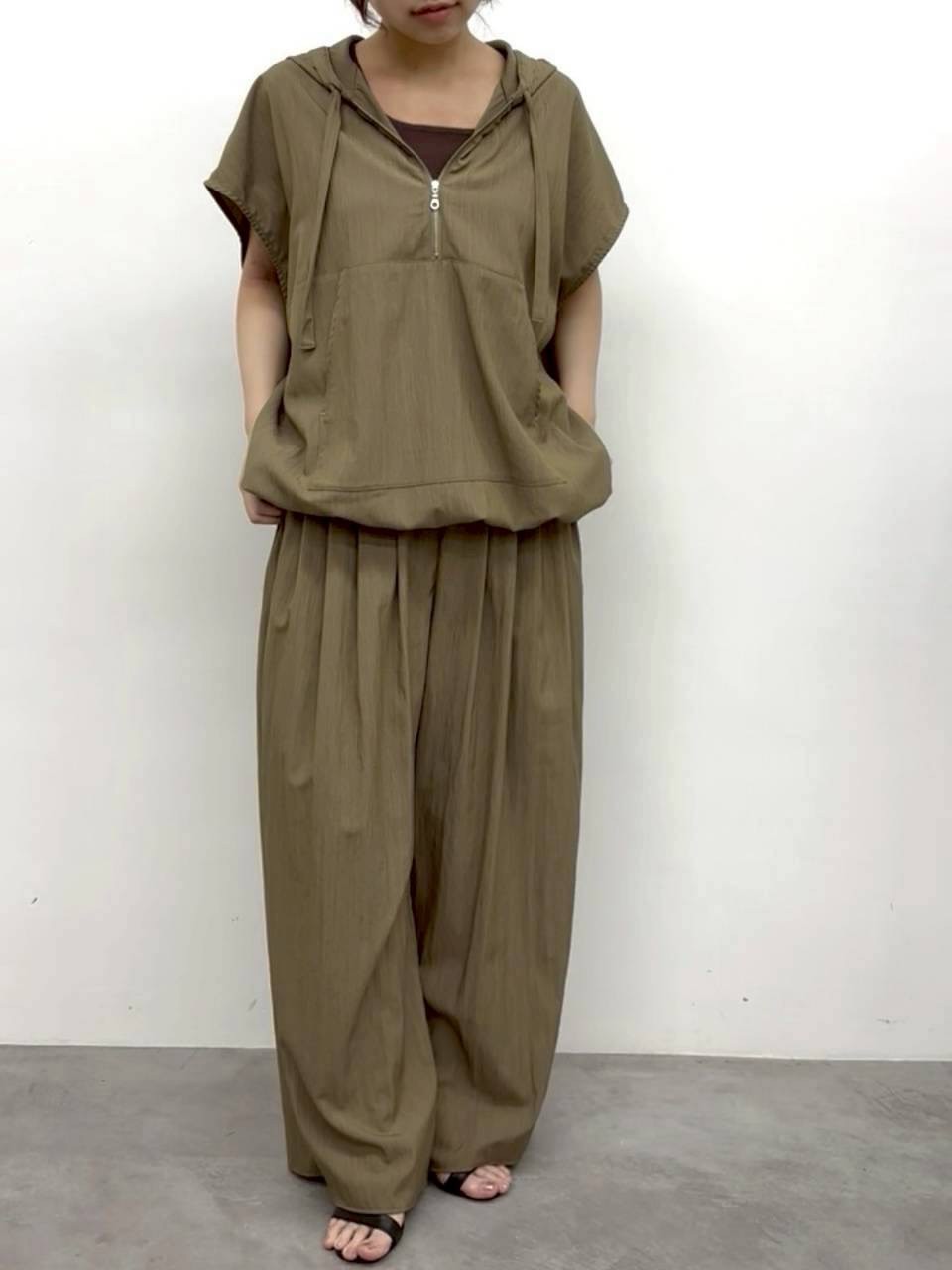 【CLOCHE】COOL TOUCHアノラックトップス/652-85576