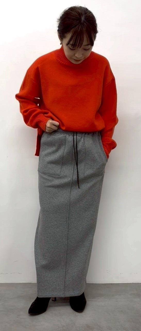 【CLOCHE】裏起毛タイトスカート/552-86579