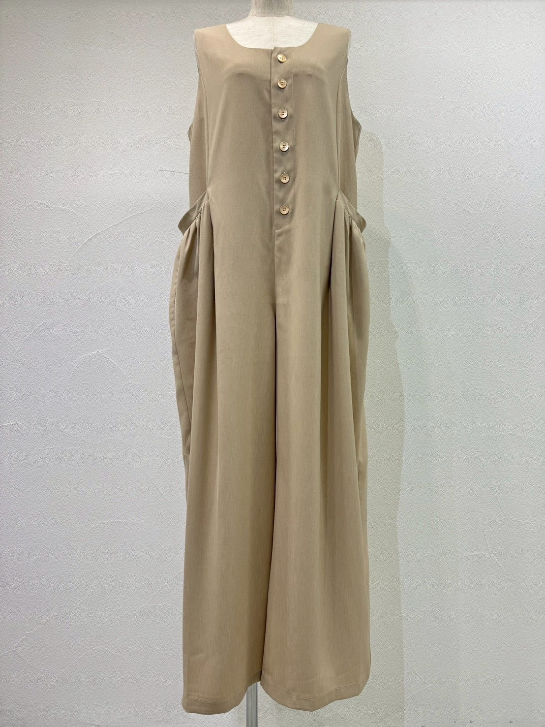 CYAN TOKYO】ギャザーポケットサロペット/610452