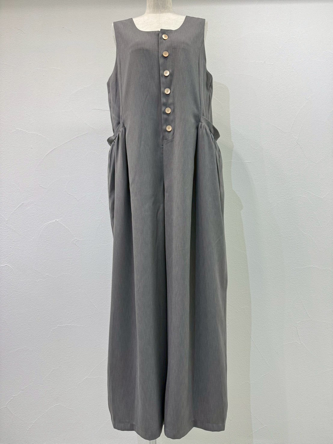 CYAN TOKYO】ギャザーポケットサロペット/610452