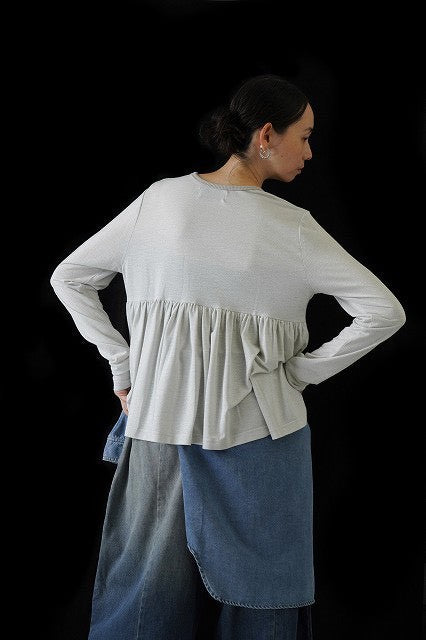 CYAN TOKYO】バックギャザーラメトップス/610451