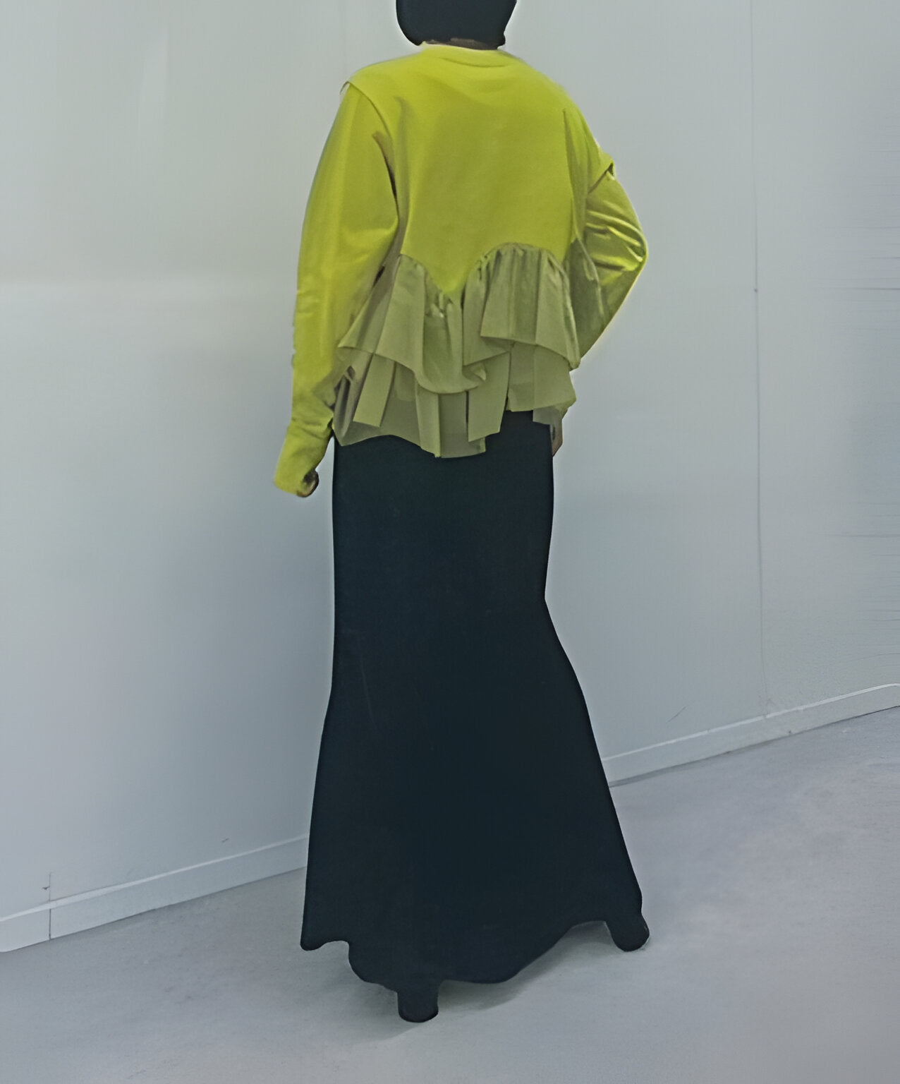 【HERENCIA】ジャージ素材マーメイドスカート/H725133