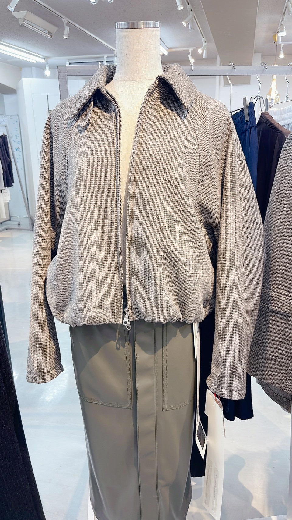 【PASSIONE】WOOLLET WARM-THERMOバルーンブルゾン/36410