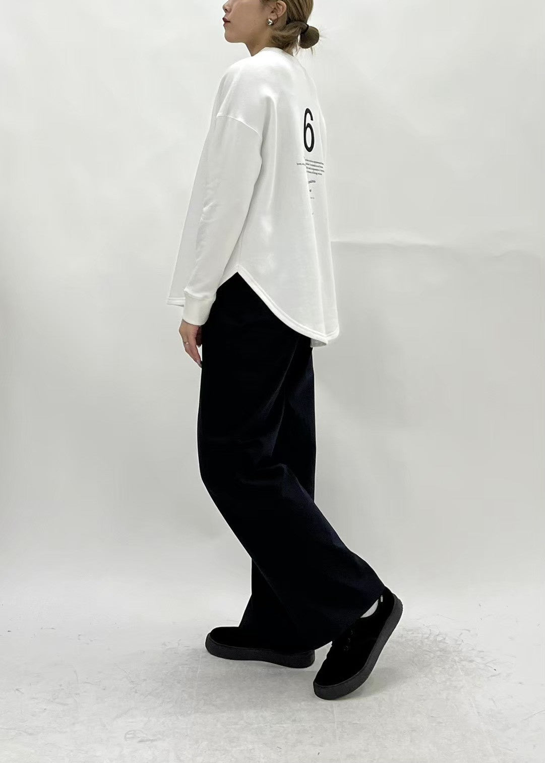 【PASSIONE】バックナンバープリントTシャツ/646911