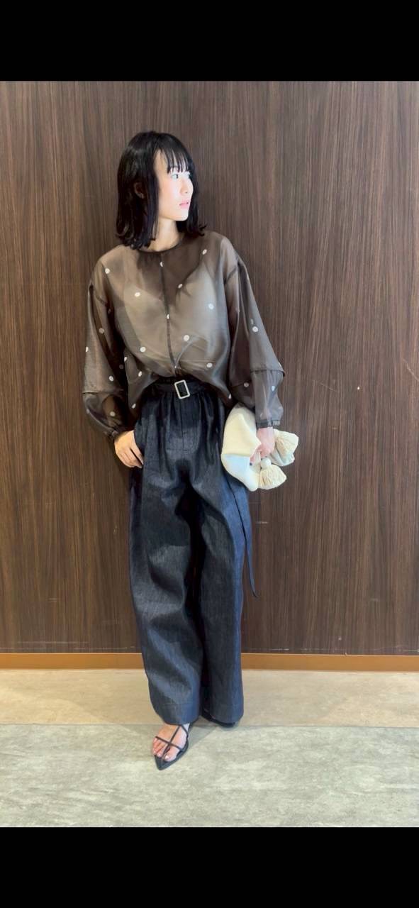 【PRIORITY】ベルトパンツ/P61061AI