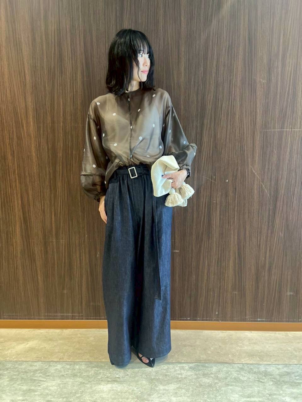 【PRIORITY】ベルトパンツ/P61061AI