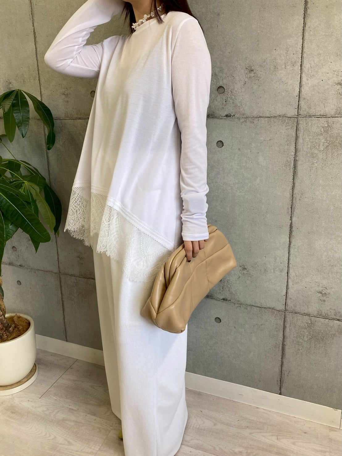 【ROSIEE】大人可愛い裾レーストップス/R780333