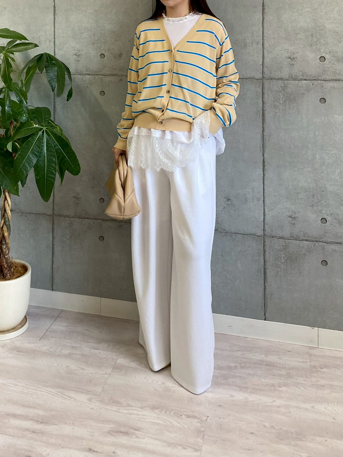 【ROSIEE】ウエストデザインタックスウェットパンツ/R780340