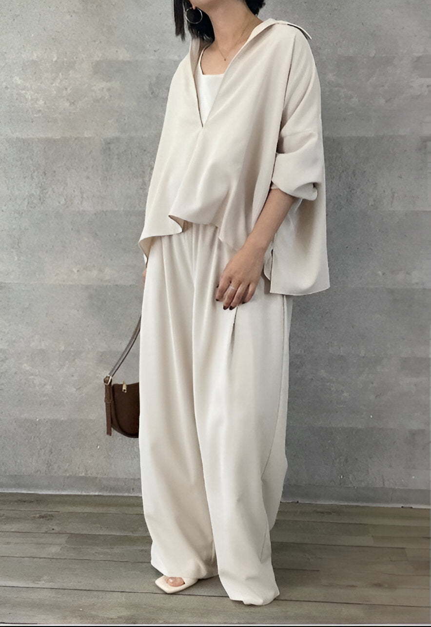 【ANNAKERRY】タックセミワイドパンツ/56261607