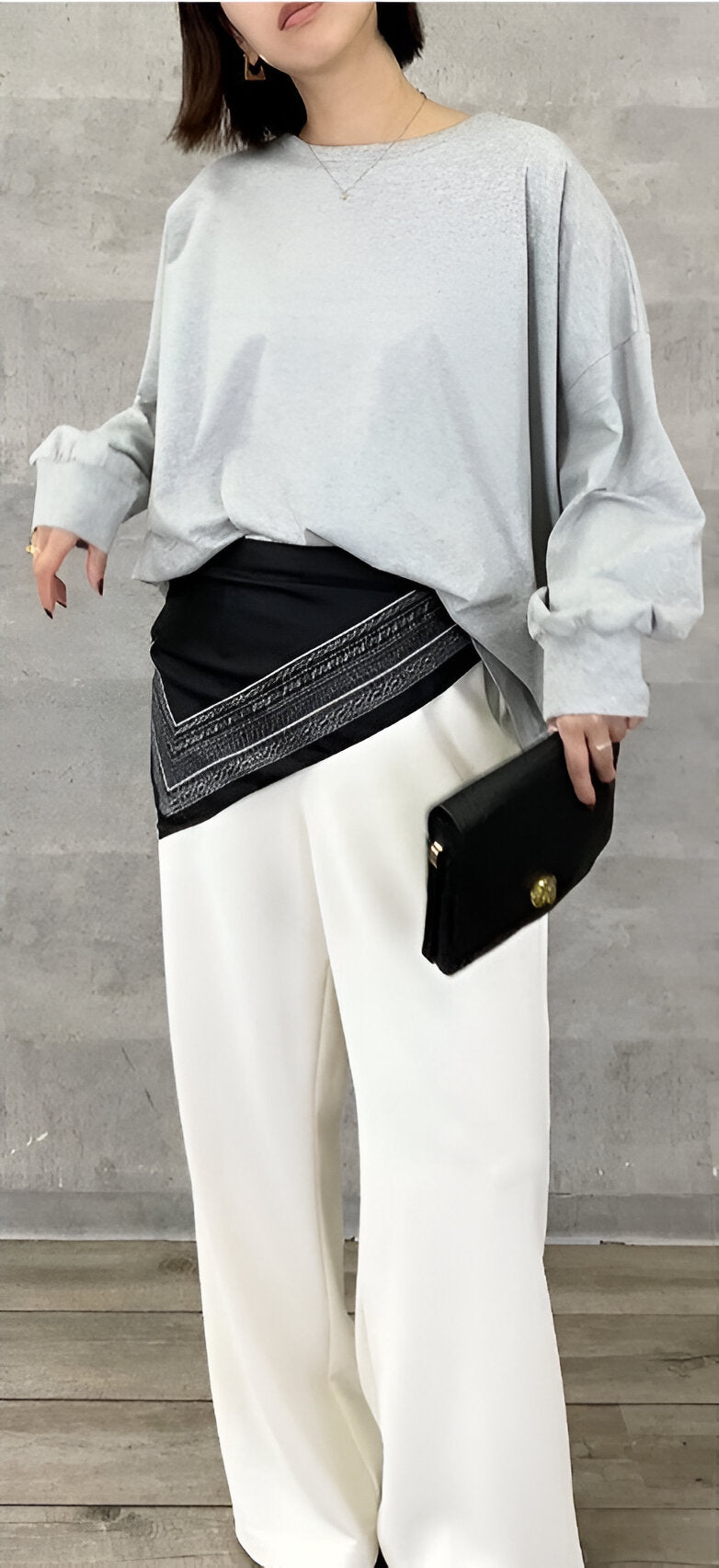 【ANNAKERRY】フレームスカーフ/85261002