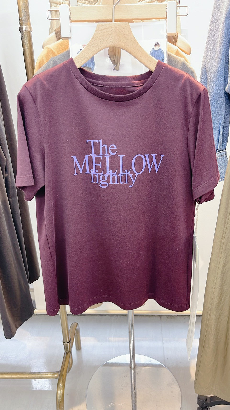 【cafune】プレミアムコットンロゴT/25937