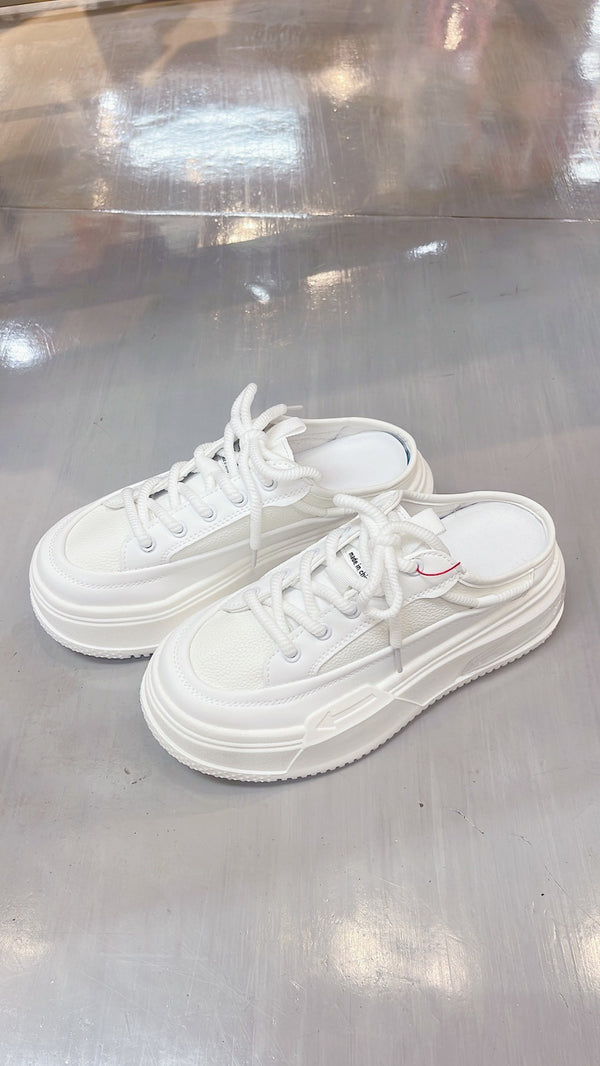 【PASSIONE】厚底ミュールスニーカー/26982